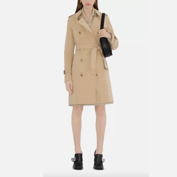 NWOT! Burberry Kensington Heritage Mid Length Trench - Picture 5 of 16